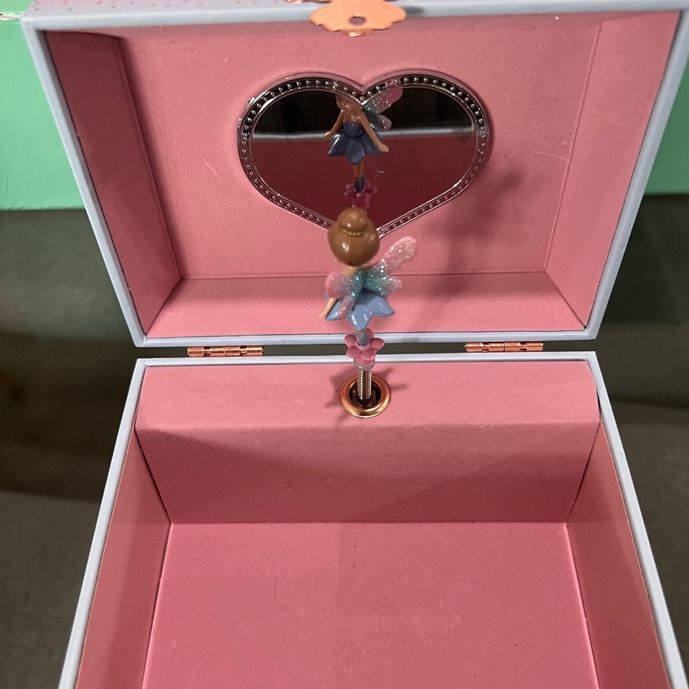 Giggle & Honey Musical Fairy Jewelry Box for Girls - Kids Music Box with Spinnin